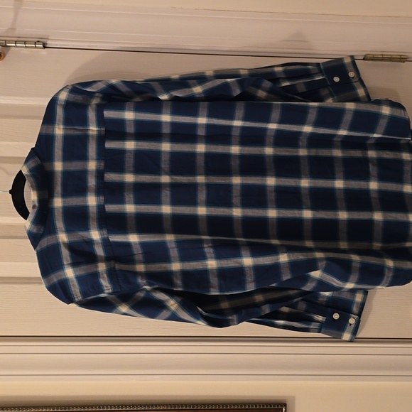 LEVI'S BRAND MEN'S SIGNATURE LONG SLEEVE FRONT BUTTON PLAID SHIRT SIZE LARGE - Picture 9 of 16